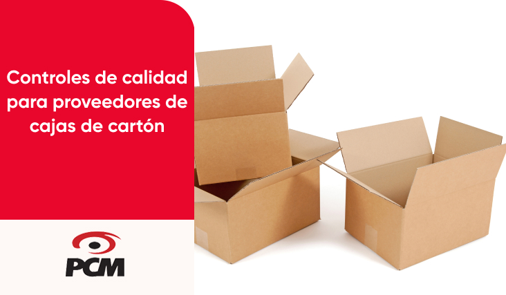 Controles de calidad para proveedores de cajas de cartón