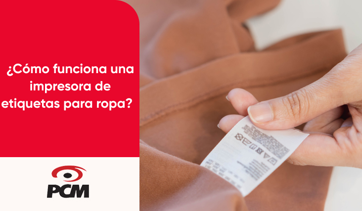 Cómo funciona una impresora de etiquetas para ropa?