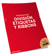 Productos de nuestra división de etiquetas y ribbons